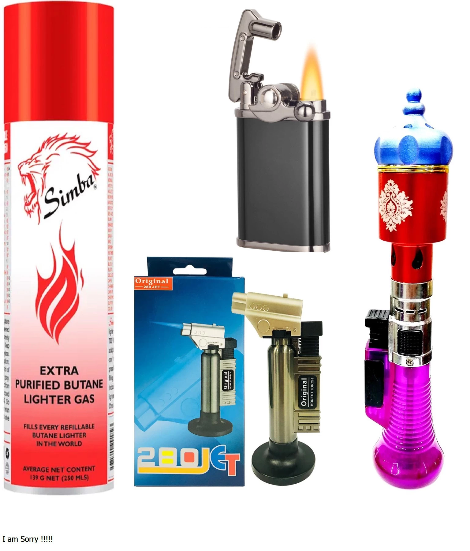 Lighter Gas Butane Gas With nozzles (250mls) - image 2