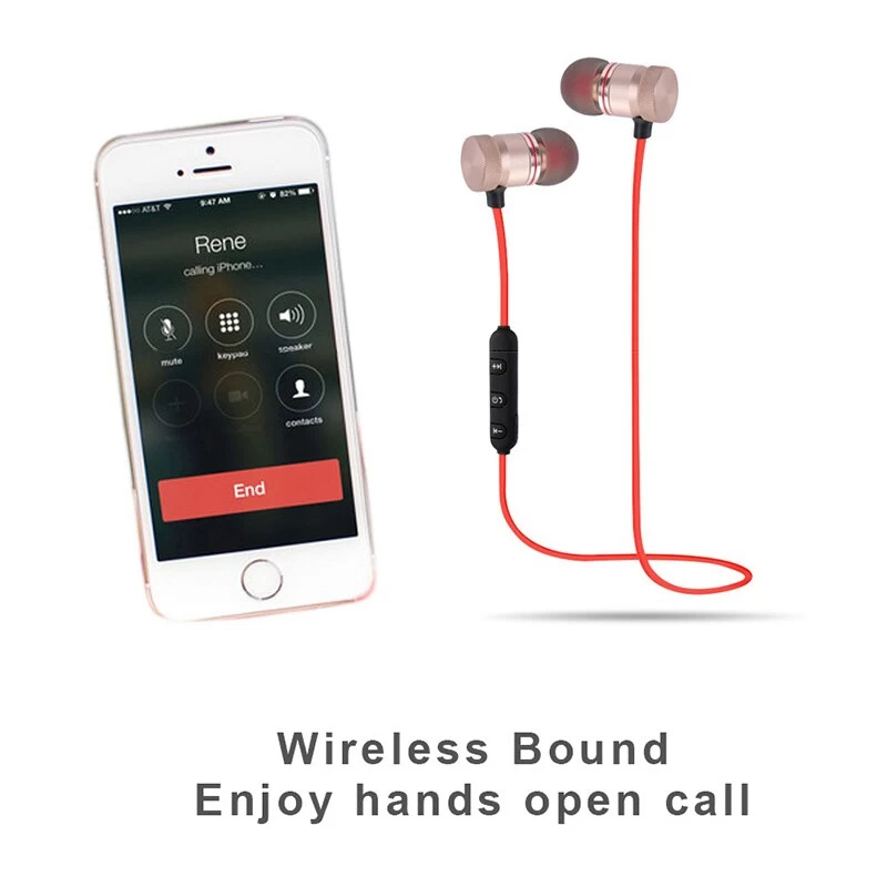 Magnetic Bluetooth 4.1 Earphone Stereo Sports Neckband - image 3