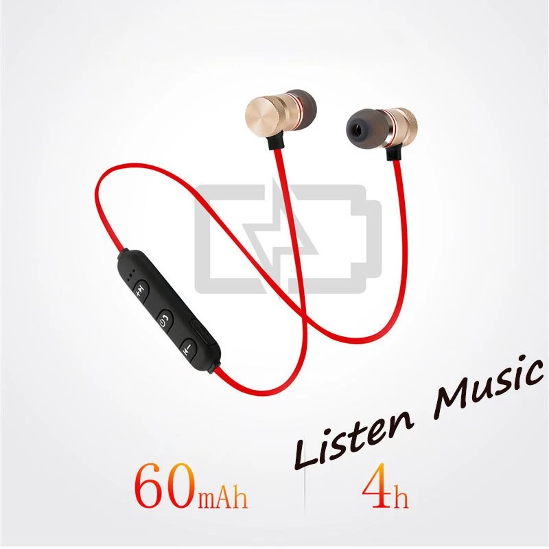 Magnetic Bluetooth 4.1 Earphone Stereo Sports Neckband - image 5