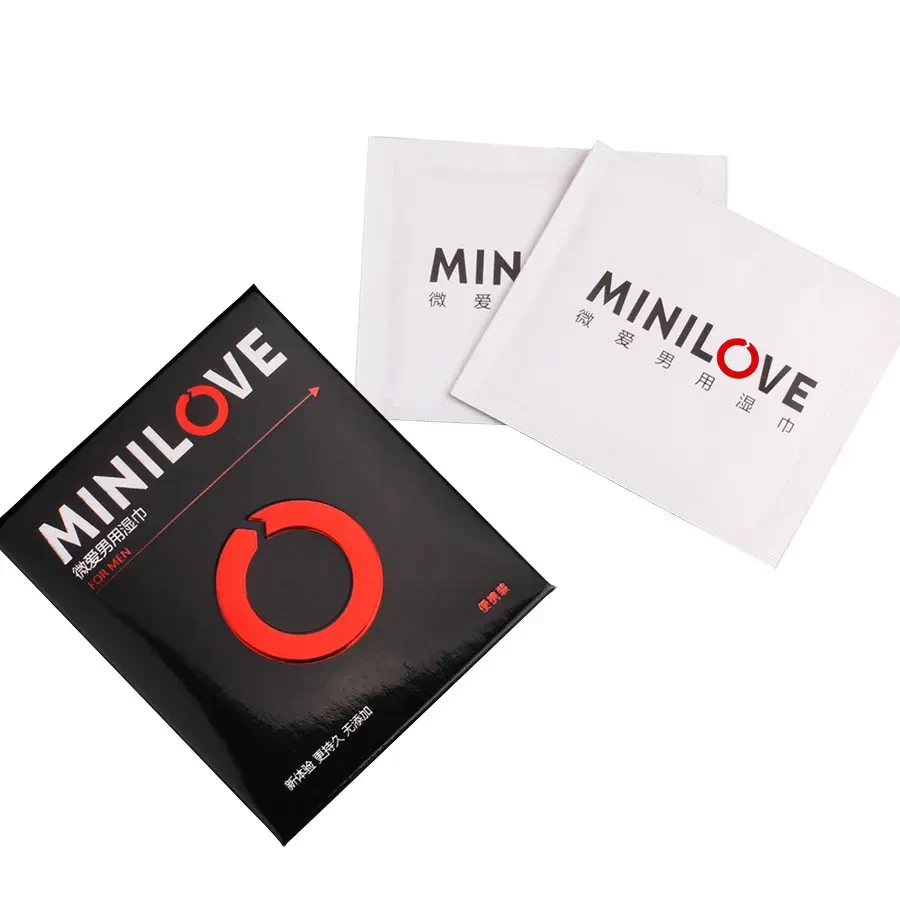 Mini Love scrub delay hand wipe wet tissues (6 Packet) - image 2