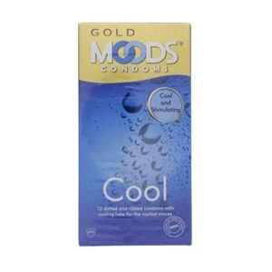 MOODS 12 condoms (Cool - Dooed & Ribbed) - image 2