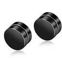 One Side Ear unisex Magnet Earring  Non Piercing 6mm - image 3