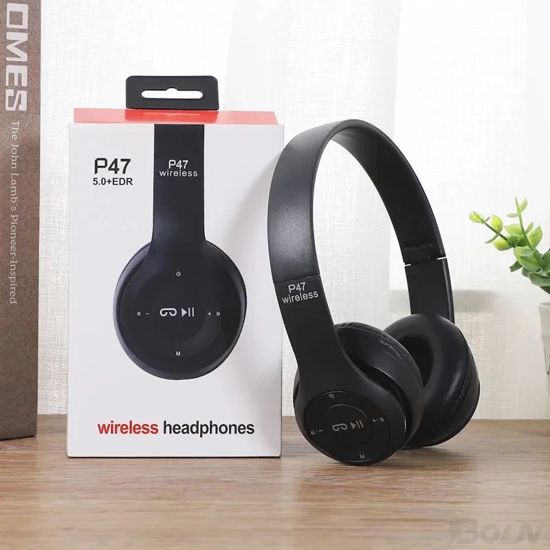 P47 Wireless Headphones Bluetooth Headband Gaming - image 2