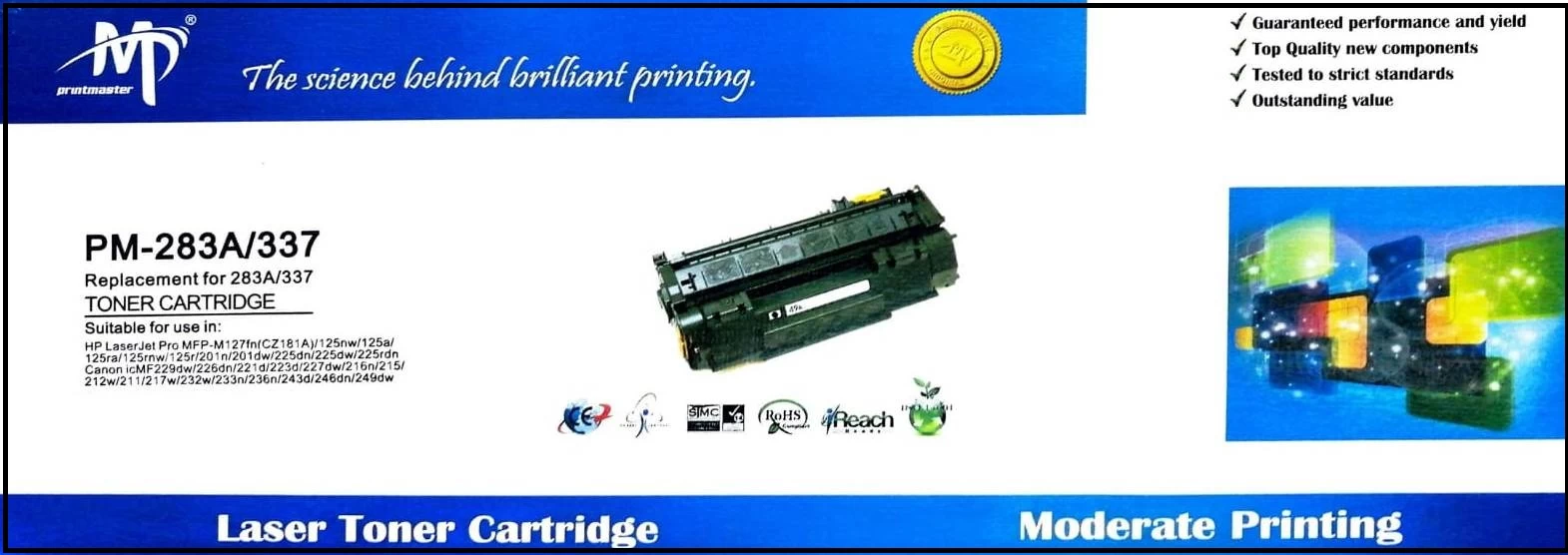 PM - CF283A/CRG 337 Compatible  Toner Cartridge - image 2