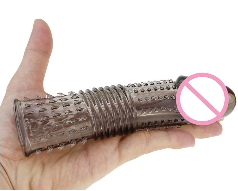 Reuseable Dots Penis Sleeve for Men Extender