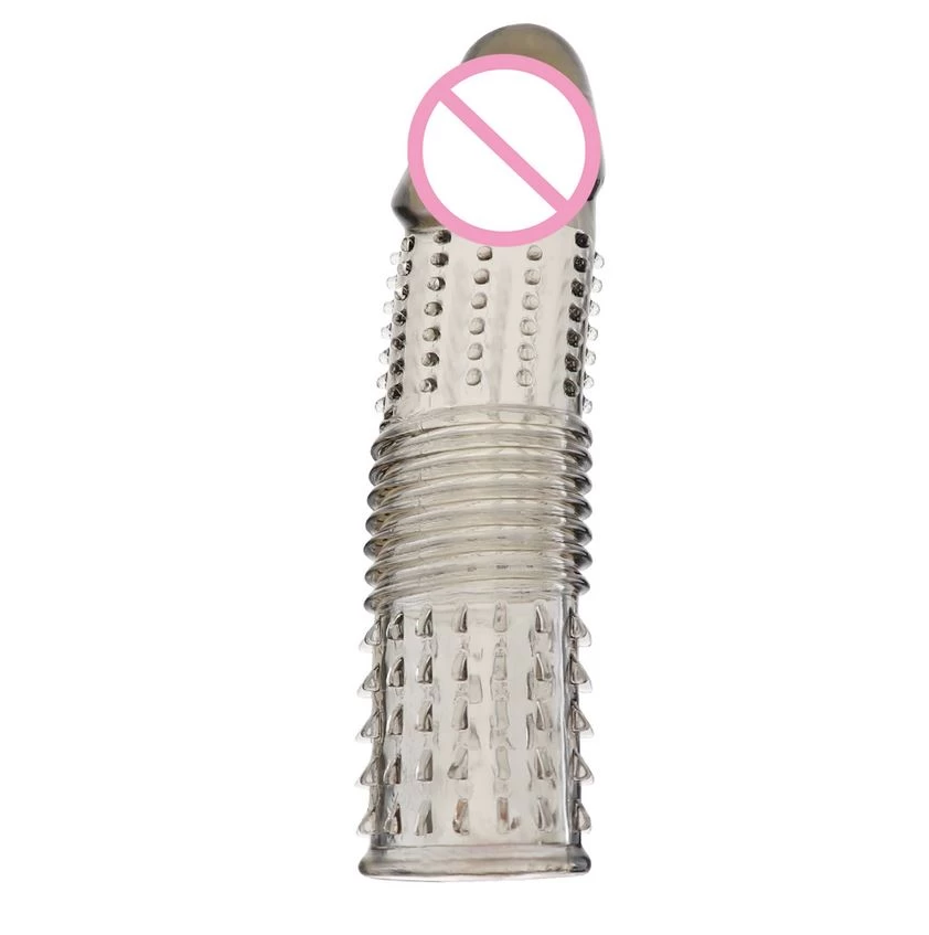 Reuseable Dots Penis Sleeve  for Men  Extender - image 3