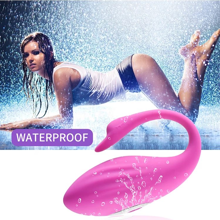 Swan Jump Egg Vibrator rechargeable sex toy - image 5