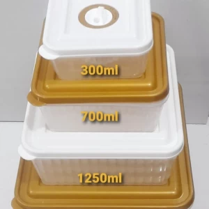 4pcs Food Storage Boxes