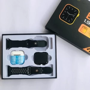 8PRO MAX smart watch giftbox with EARPHONE+ EXTRA STRAP