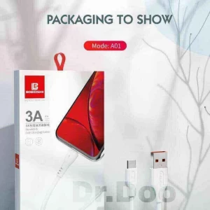 BiBiboshi Type-C Cable fast charging android  3.0A cable
