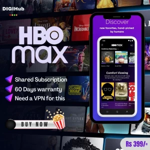 HBO MAX Two Months Shared Gift Card For 1 Screen