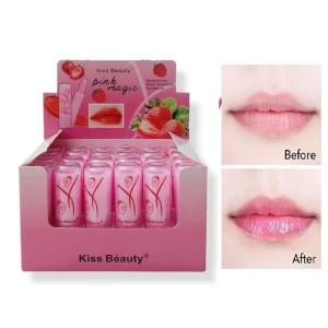 Kiss Beauty Pink Magic Moisturizing Lip Balm 2.5g