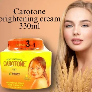 light & natural carotone brightening cream - 330ml
