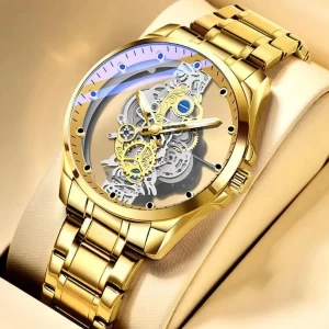 new classic  watch gold