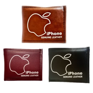 Wallet for Men iPhone GENUINE LEATHER purse -Card holder