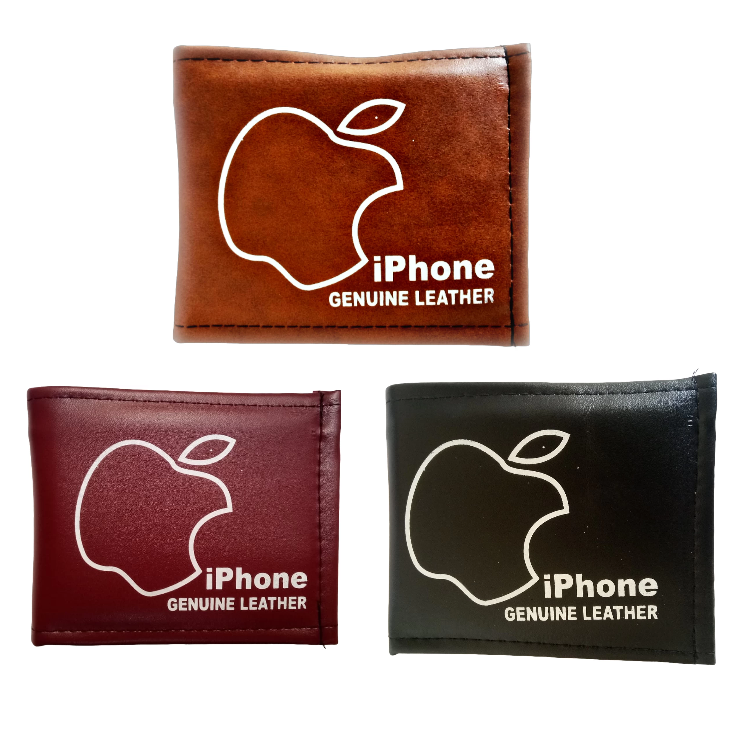 Wallet for Men iPhone GENUINE LEATHER purse -Card holder