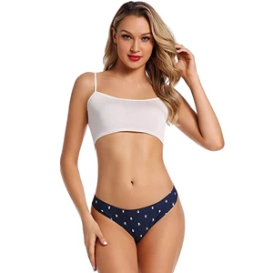 Women / Girl Low Waist Pure Cotton Thong sexy panty - image 5