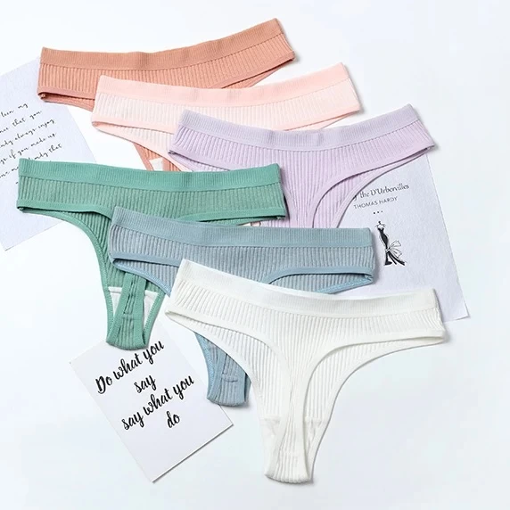 Women's Seamless Panties Comfortable Cotton Lingerie - image 11