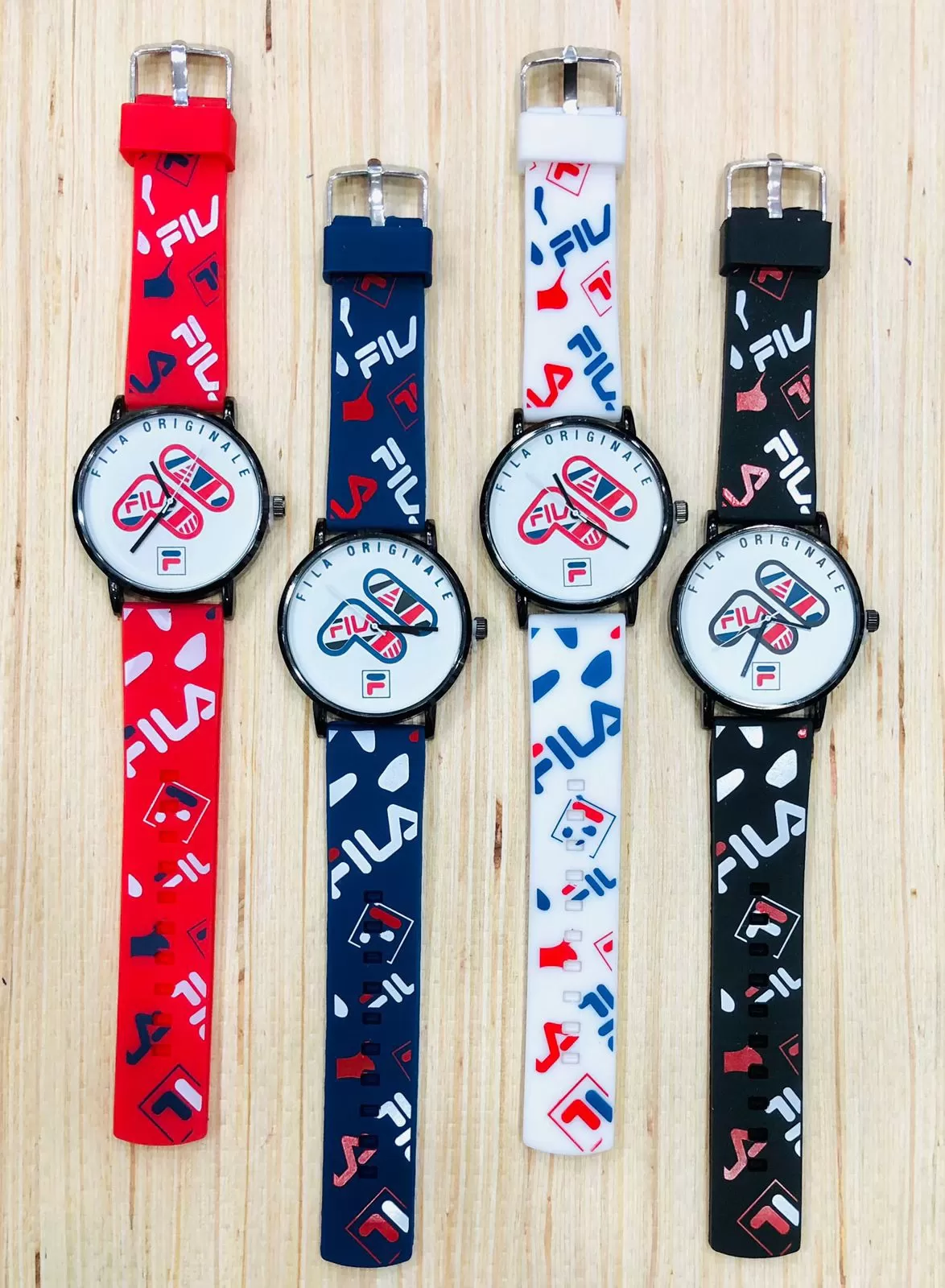 Gents watch Rubber Belt