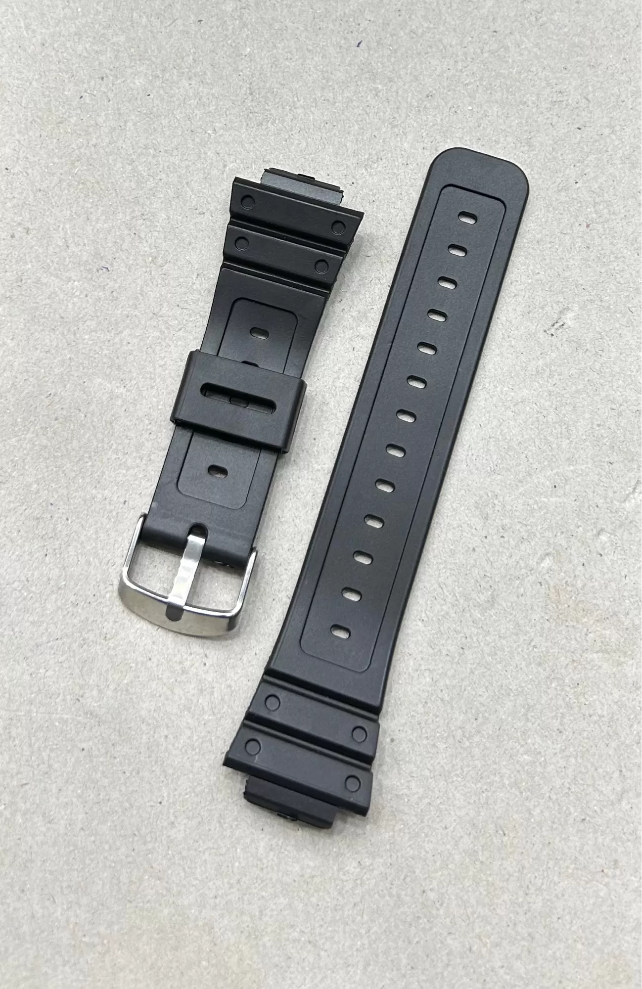 New Silicone Watch Strap for Sport Watch Black