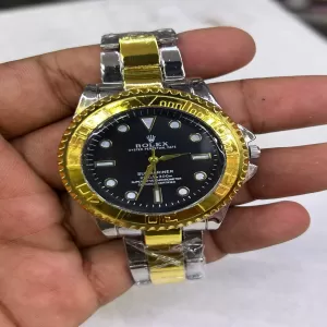 Men Wrist Watch TWOTONE
