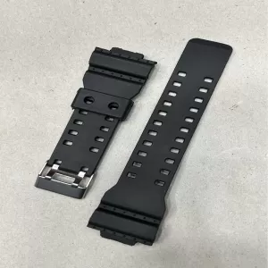 New Silicone Watch Strap for Sport Watch Black