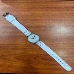 Women Wrist Nylon Strap Watch White