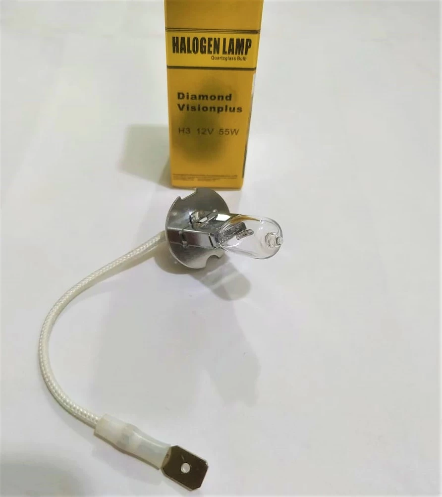 1 Pcs H3 12V 55w Halogen Bulb  Replacement Bulb - image 2
