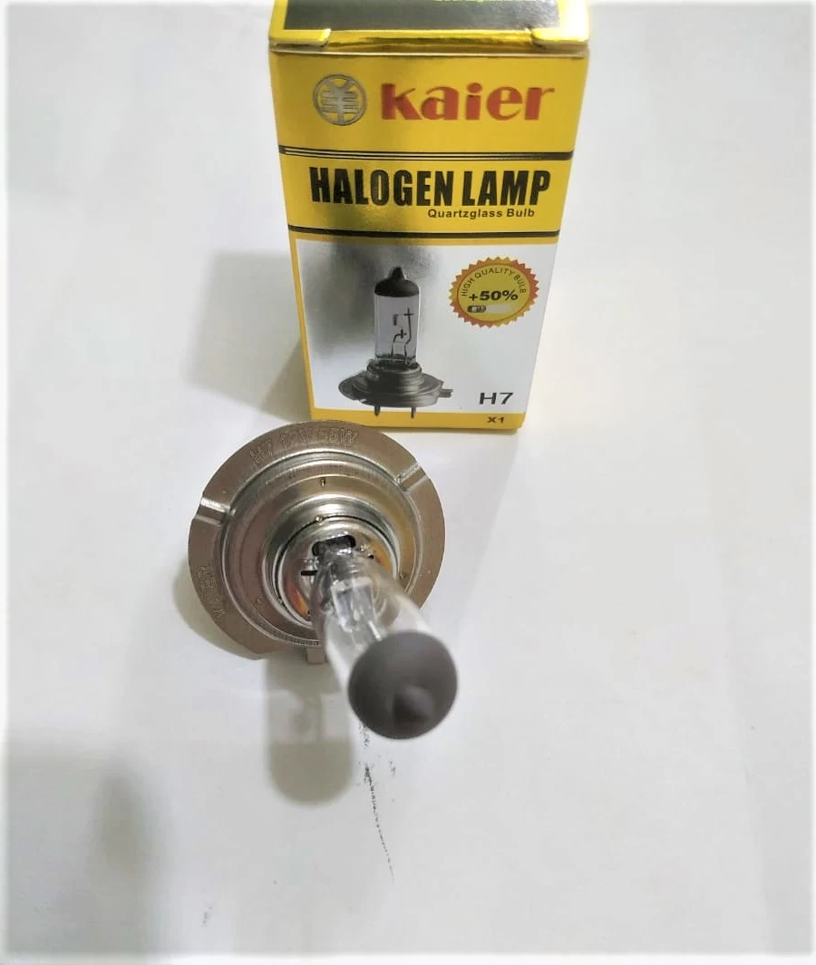 1 Pcs H7 12V 55w Halogen Replacement Bulb
