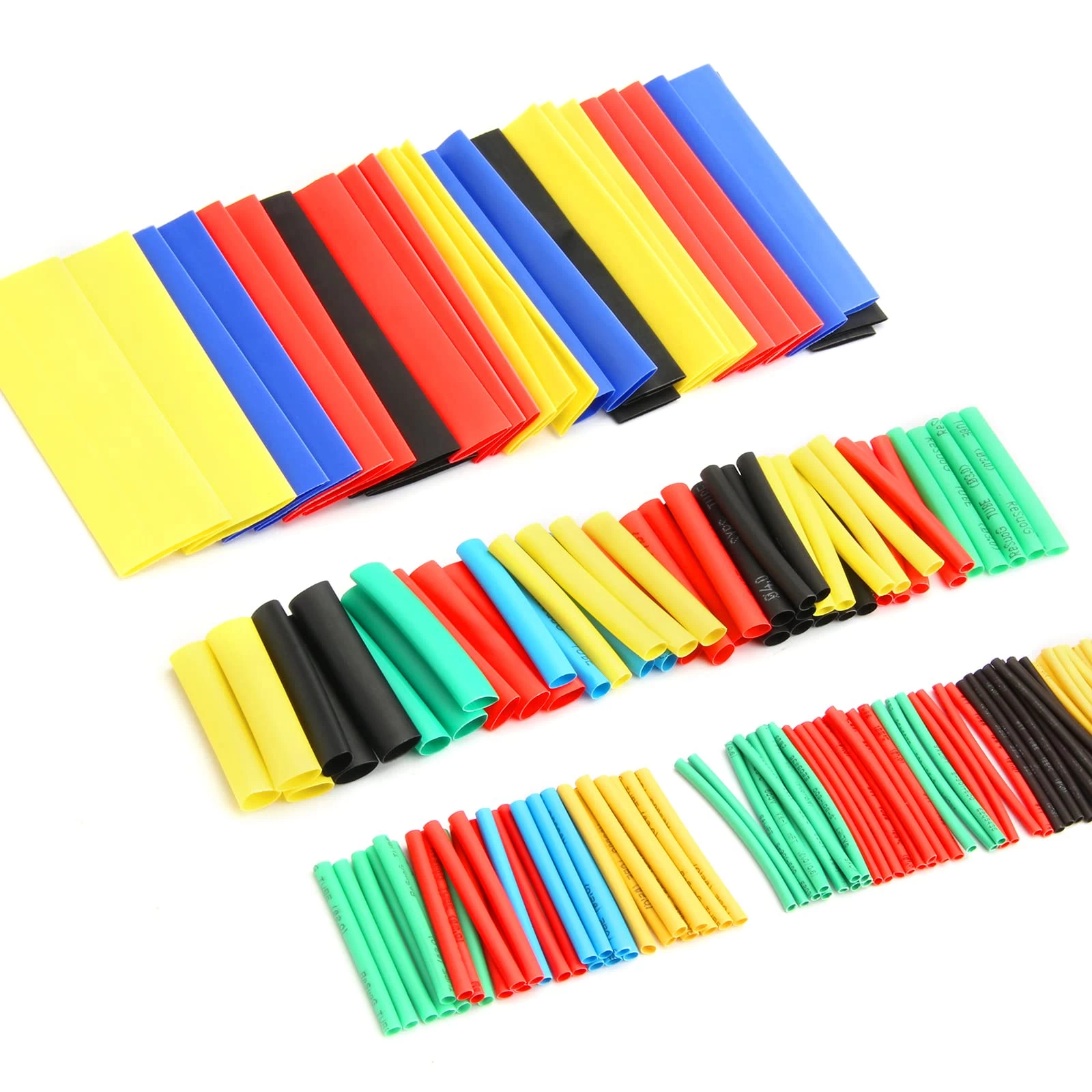 100Pcs Heat shrink tube kit Insulation Sleeving - image 3