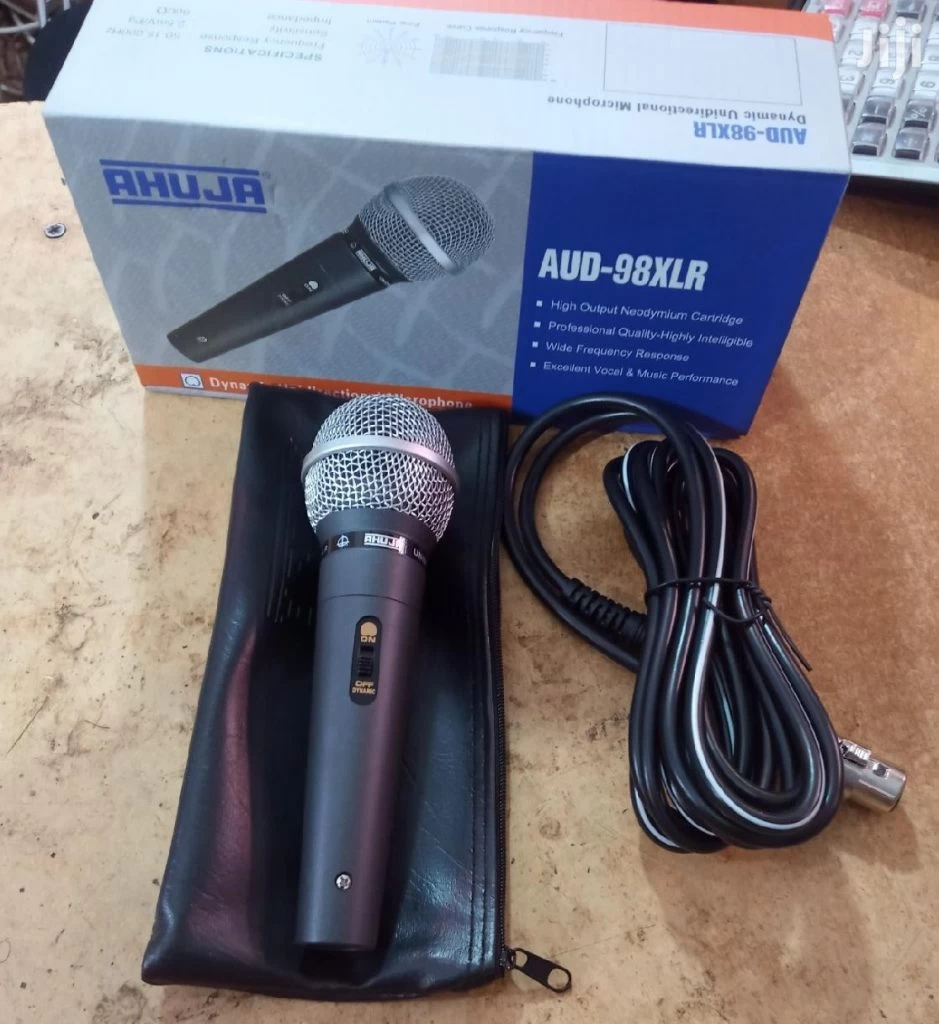 Ahuja Microphone XLR High quality Dynamic Corded mic - image 3