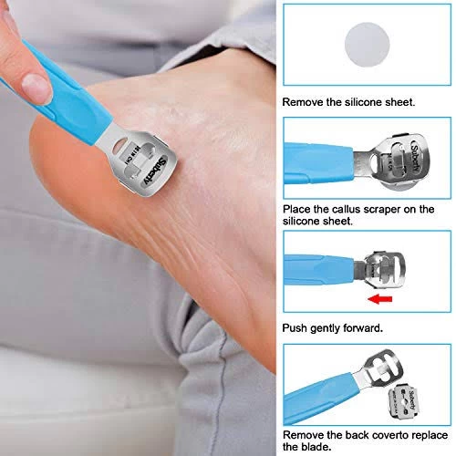 Callus Remover Planer Stain Steel Foot  Scrubber - image 6