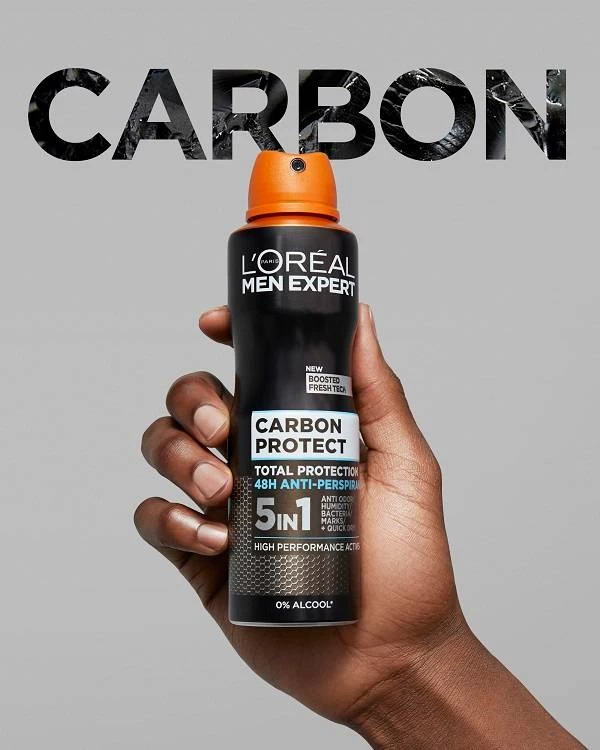 Carbon Protect 5-in-1 Antiperspirant Spray