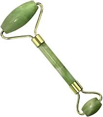 Facial Antiaging  Jade Stone Face Eye Neck Beauty Roller - image 3
