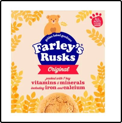 Farleys Rusk Original 300g  6 Months + Vitamins UK - image 1