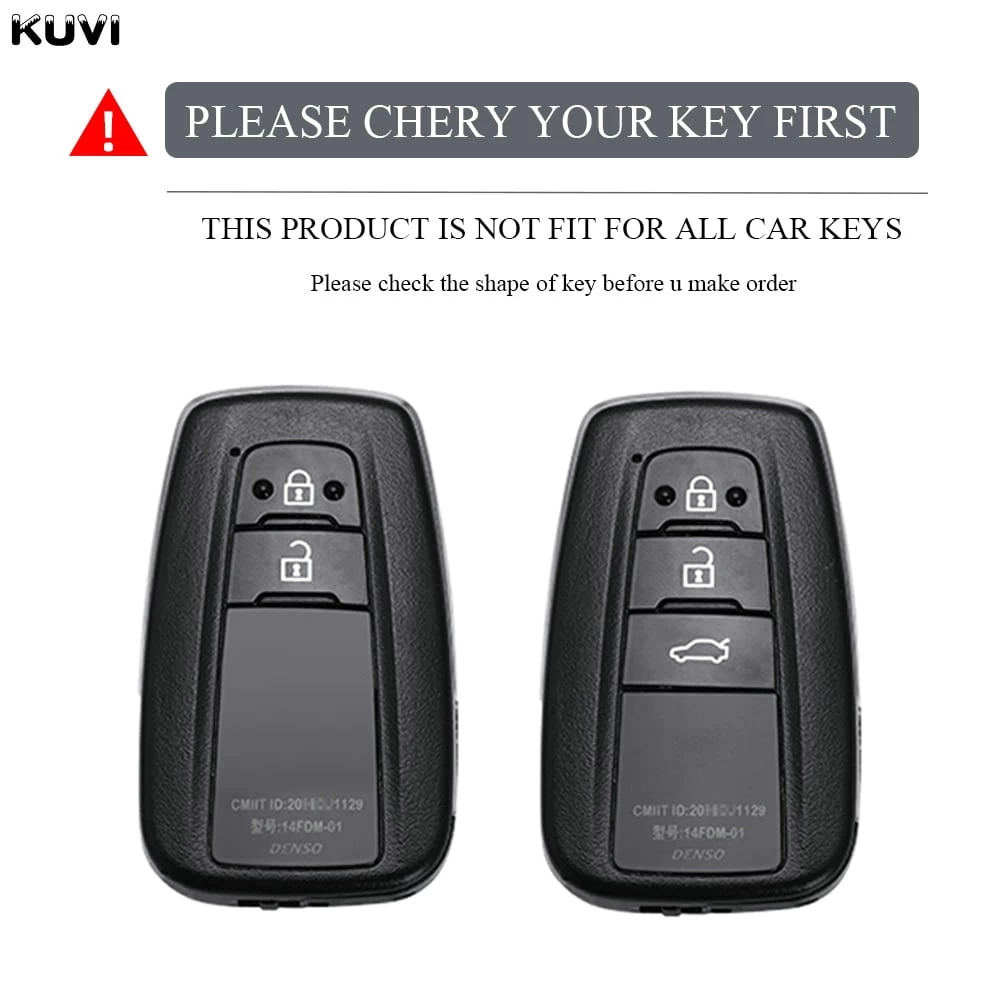 Fashion TPU Car Remote Key Case Shell Fob For toyota - image 4