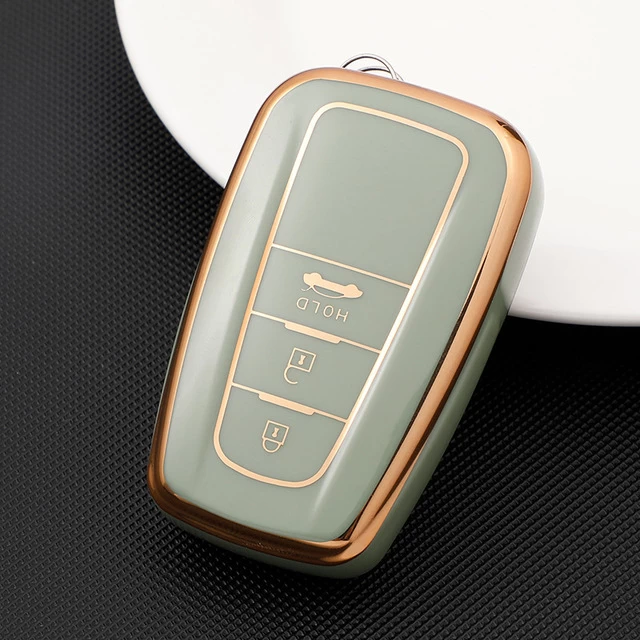Fashion TPU Car Remote Key Case Shell Fob For toyota - image 7