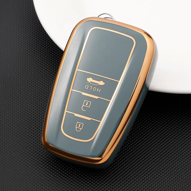 Fashion TPU Car Remote Key Case Shell Fob For toyota - image 3