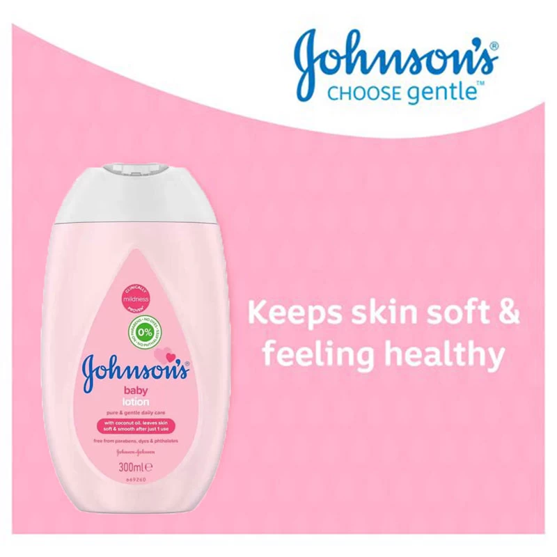 Johnson Baby Lotion Pure and Gentle 300ml FOR NEWBORNS - image 4