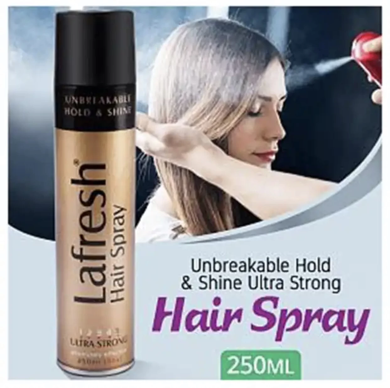 Lafresh Hair Spray - 250ML - image 2