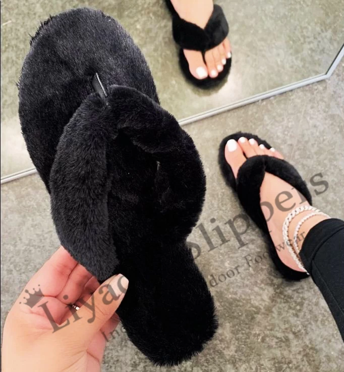 Liyacly Indoor Slippers Soft House Bedroom Lovers gift