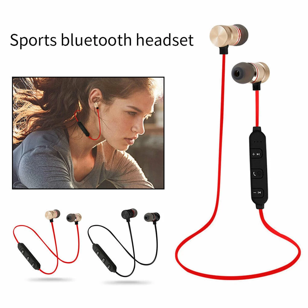 Magnetic Wireless Bluetooth Earphone Stereo Headset - image 2