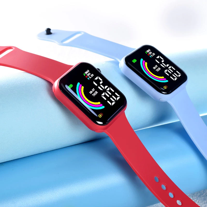 New LED Digital Watches Fashion Small Square Watch - image 2