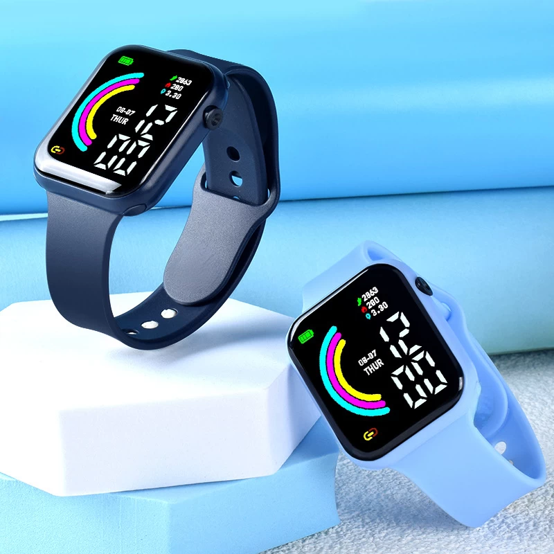New LED Digital Watches Fashion Small Square Watch - image 3