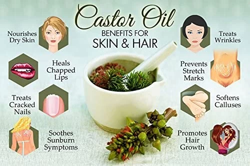 Niharti Castor oil 250ml ( Hair Skin Woman ) - image 3