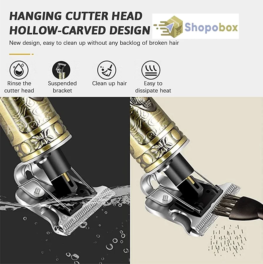 Professional Hair clippers Adjustable blade j Trimmer - image 3