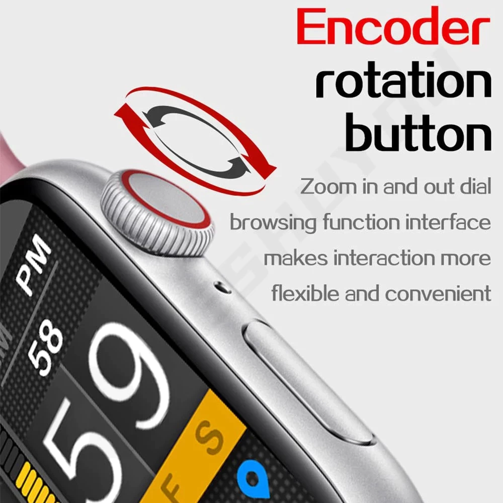 Smart Watch i8 Pro Max Smartwatch IWO 27 X8 T500 Series - image 6