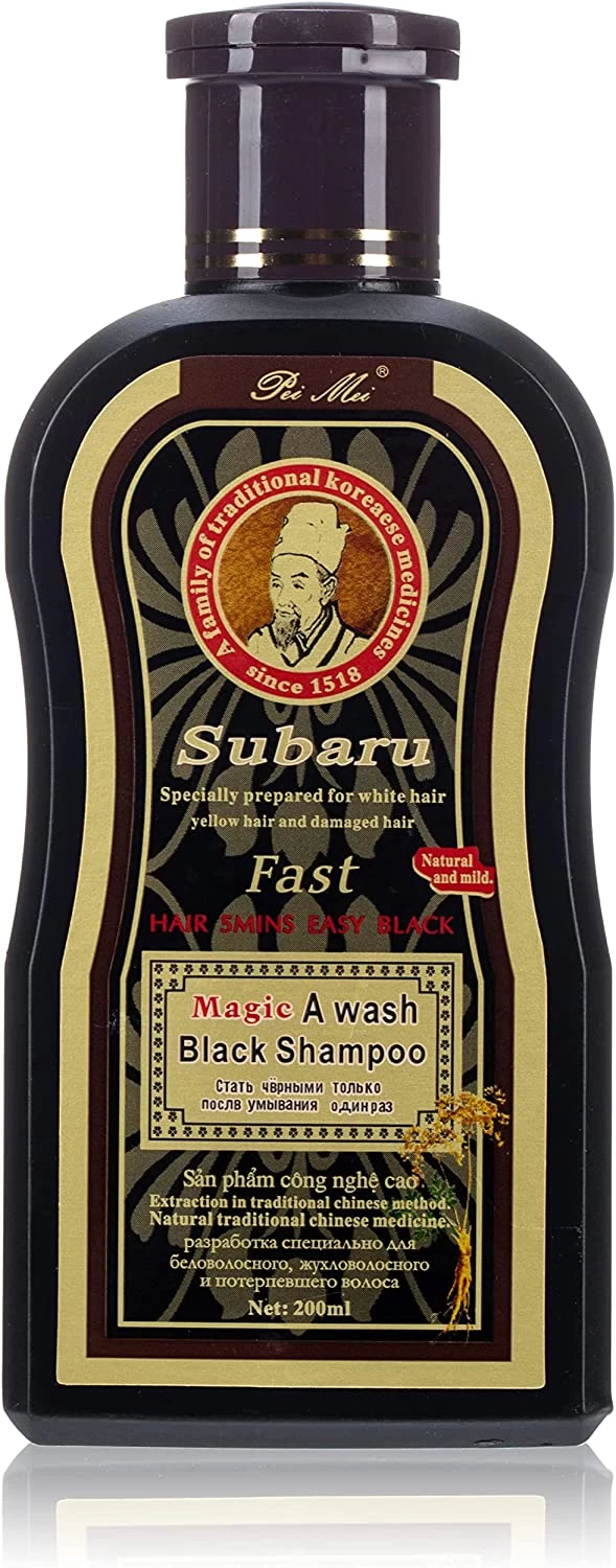 Subaru Magic A Wash Black Shampoo – 200ml+200ml - image 4