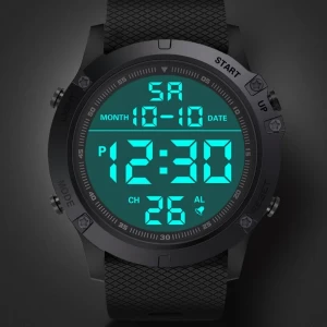 Digital sport watch for men