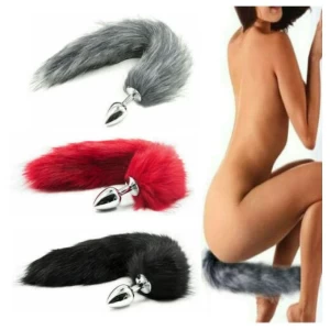 Fox Tail Diamond Anal Plug